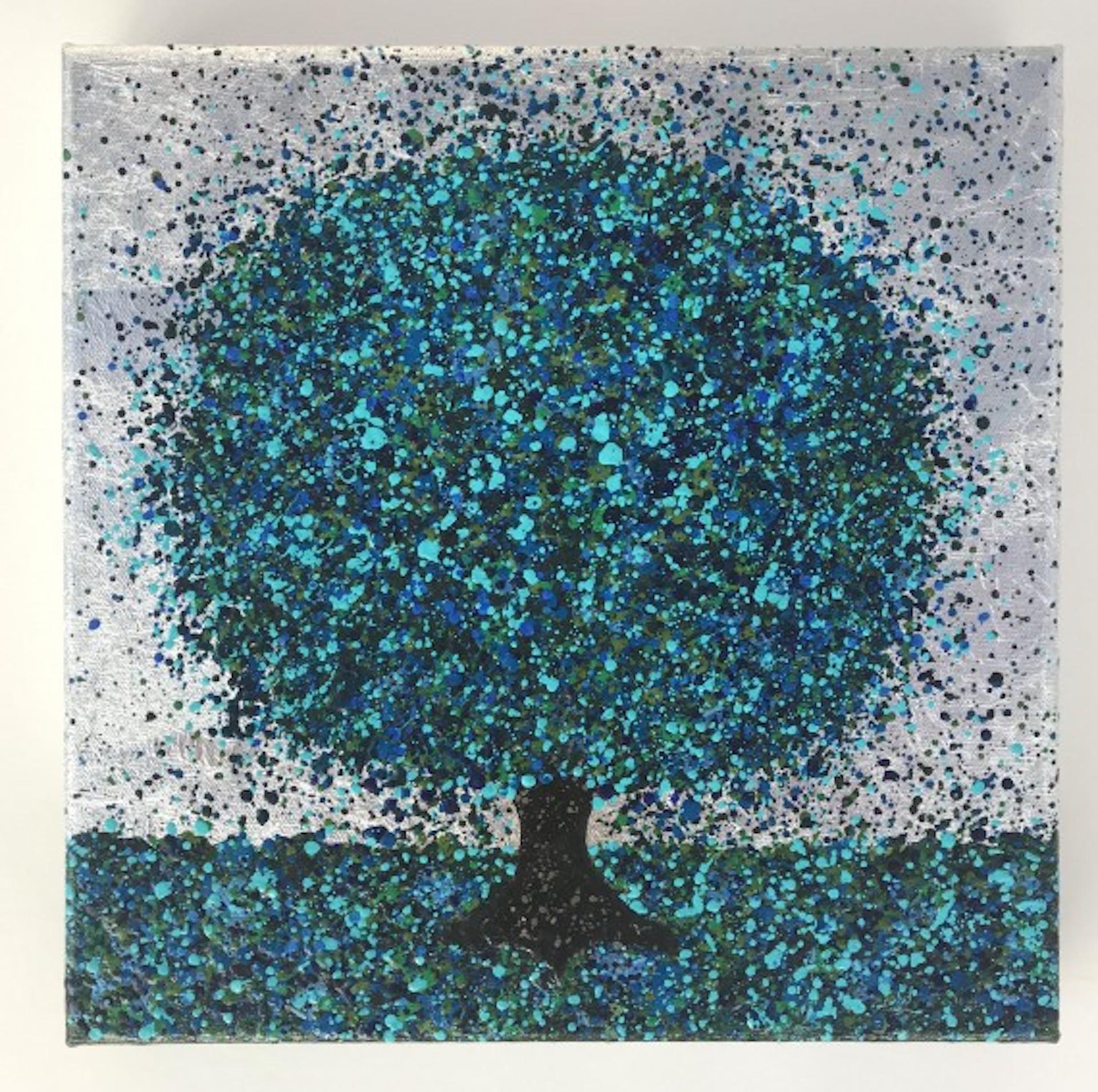 Nicky Chubb, Cobalt Sparkle II, Contemporary Art, Affordable Art, Art Online 1