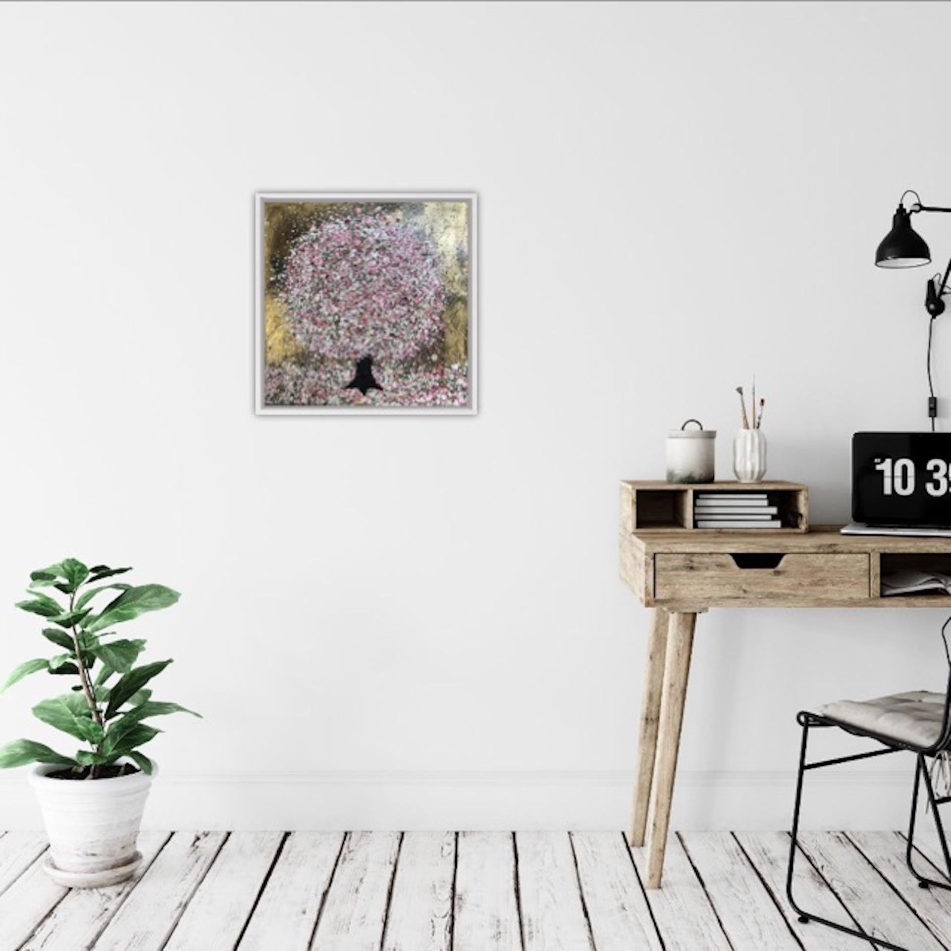 Nicky Chubb, Gentle Spring Blossom, Pink Art, Spring Art, Tree Art, Bright Art 11