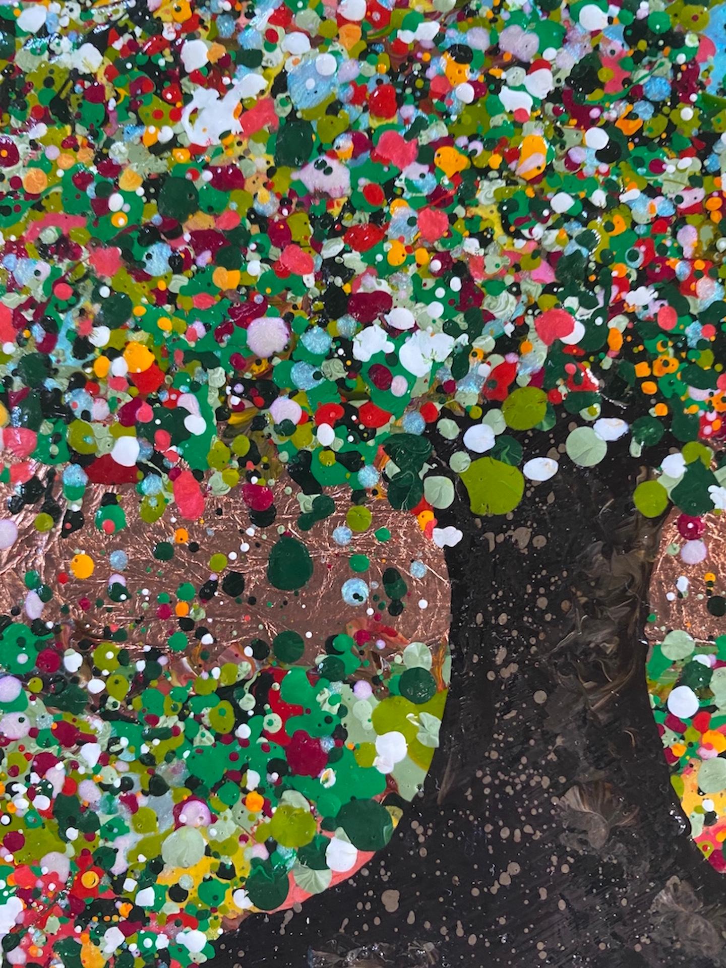 Nicky Chubb, Felice sera d'estate, Pittura originale di paesaggio, Arte Online in vendita 1