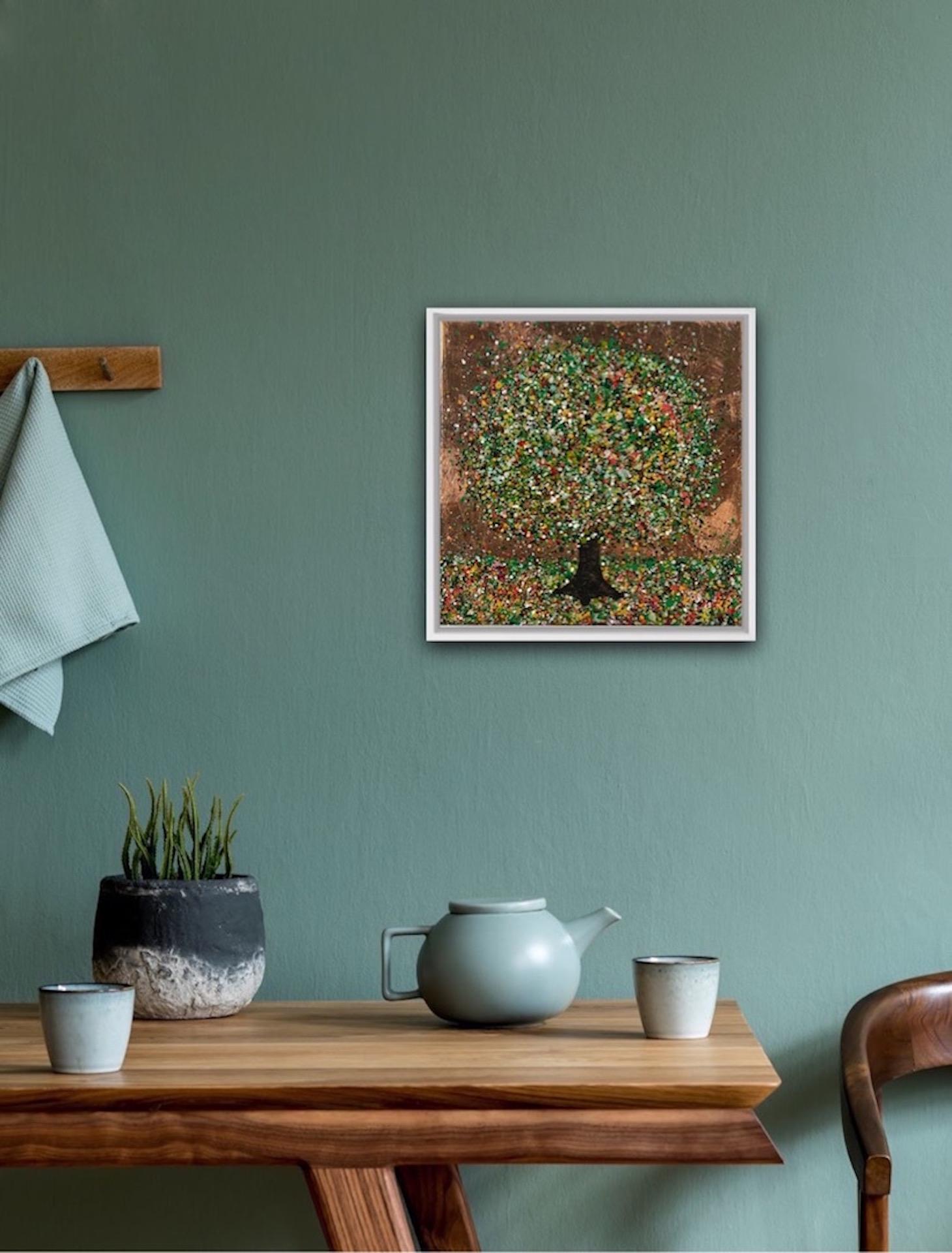Nicky Chubb, Felice sera d'estate, Pittura originale di paesaggio, Arte Online in vendita 5