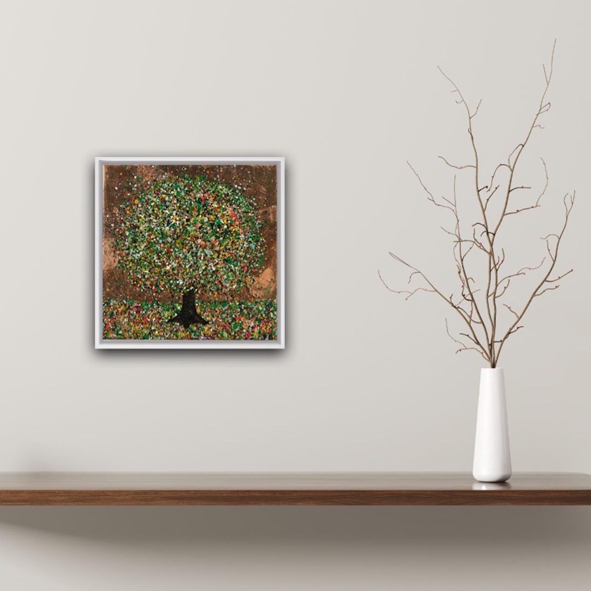Nicky Chubb, Felice sera d'estate, Pittura originale di paesaggio, Arte Online in vendita 6