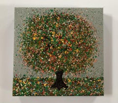 Nicky Chubb, Little Raindance, Original Tree Painting, Affordable Art, Art Onlin