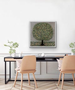 Nicky Chubb, Raindance II, Original Affordable Art, Tree Painting, Art Online