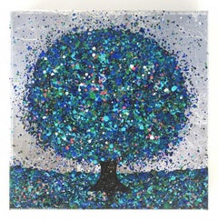 Nicky Chubb, Sapphire Light I, Contemporary Art, Affordable Art, Art Online