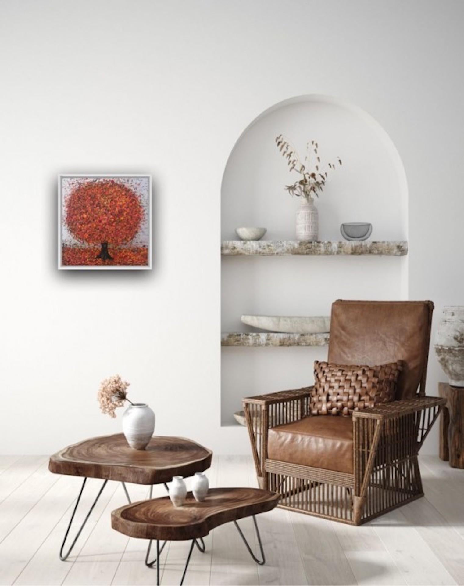 Nicky Chubb, Silver Morning in Autumn III, Contemporary Art, Affordable Art For Sale 4