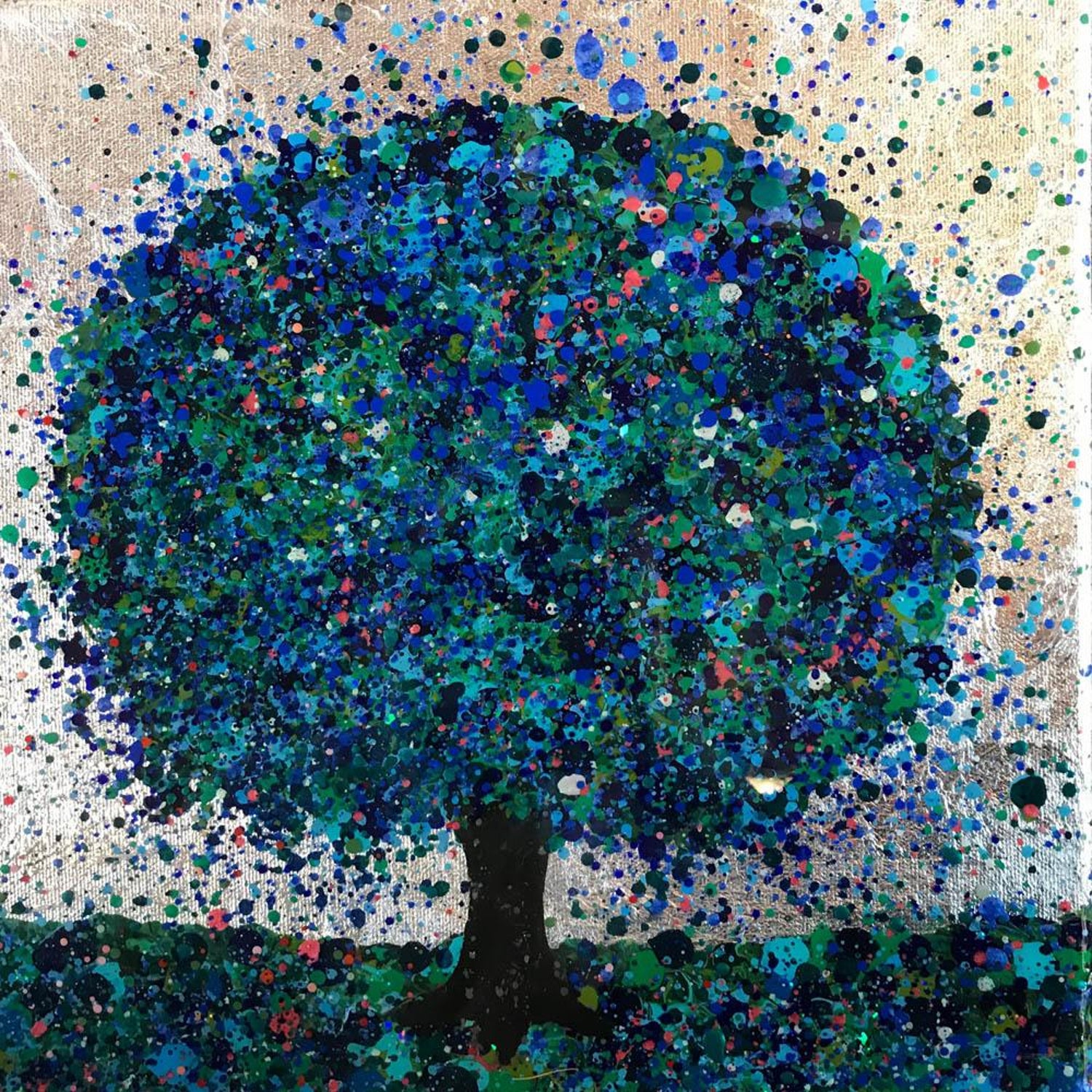 Nicky Chubb Nicky Chubb Summer Morning Glitters Original Art