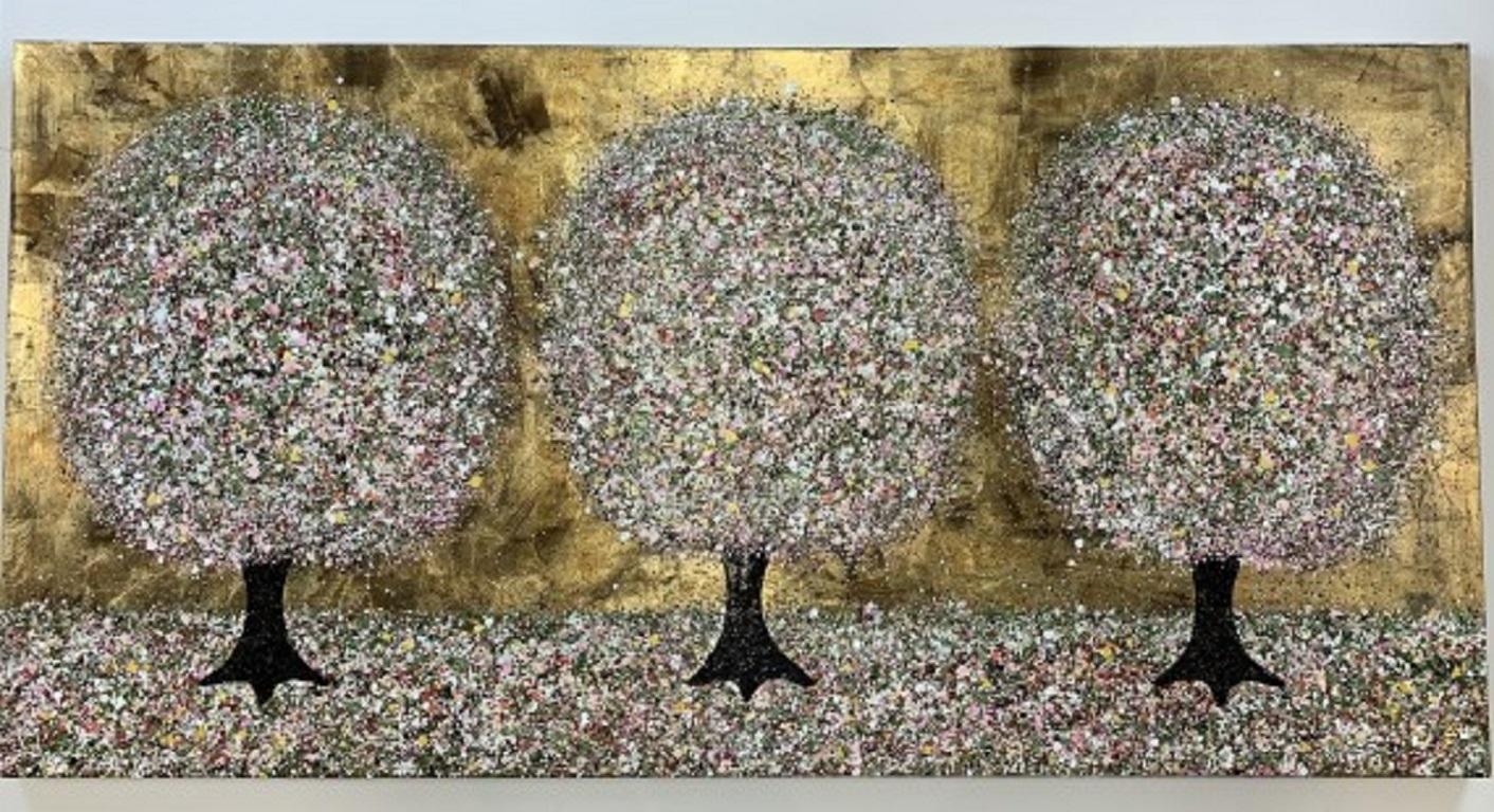 Nicky Chubb, Tramonto e alberi estivi II , Opera d'arte originale in vendita 2
