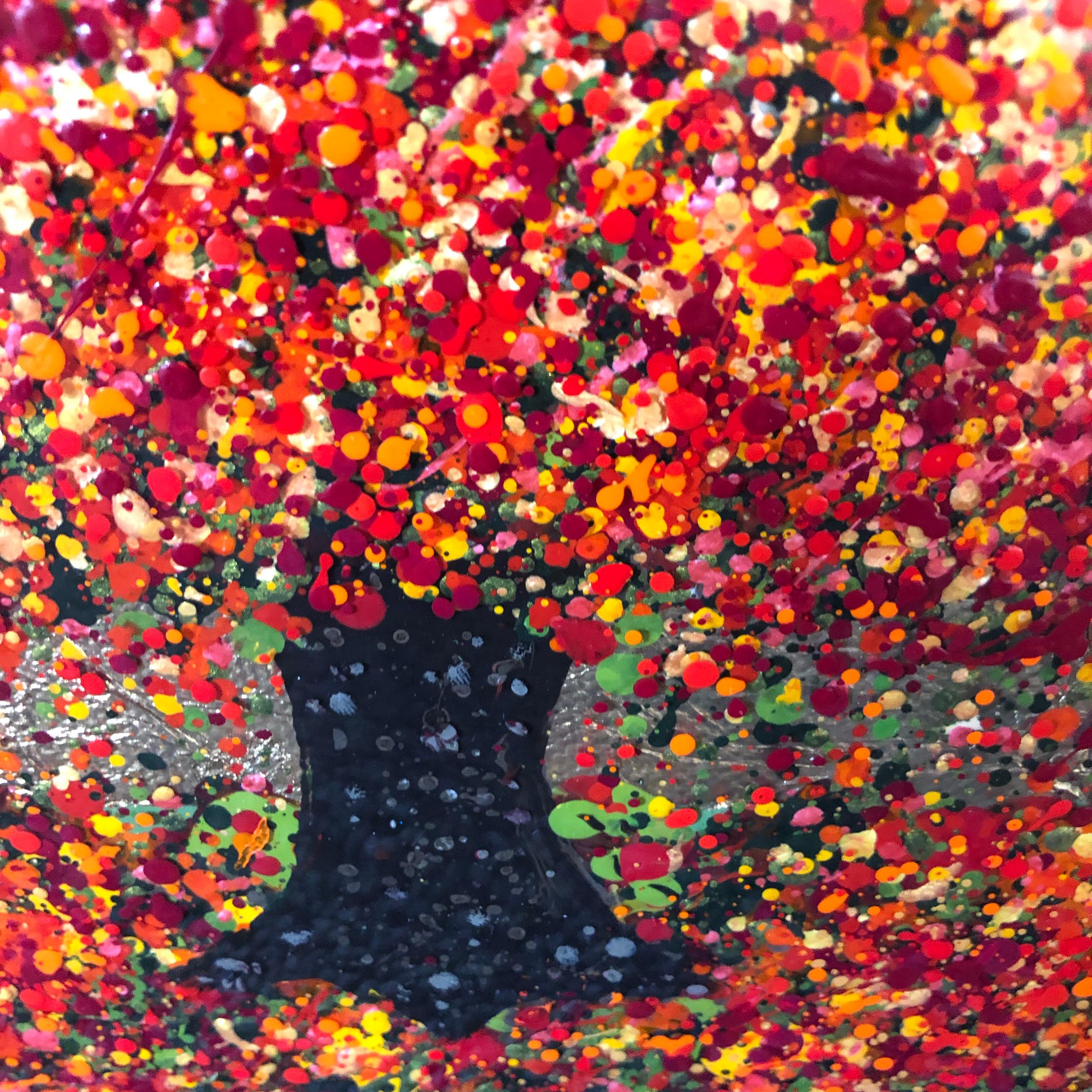 Nicky Chubb, Tumbling Autumn Colours, Bright Art 6