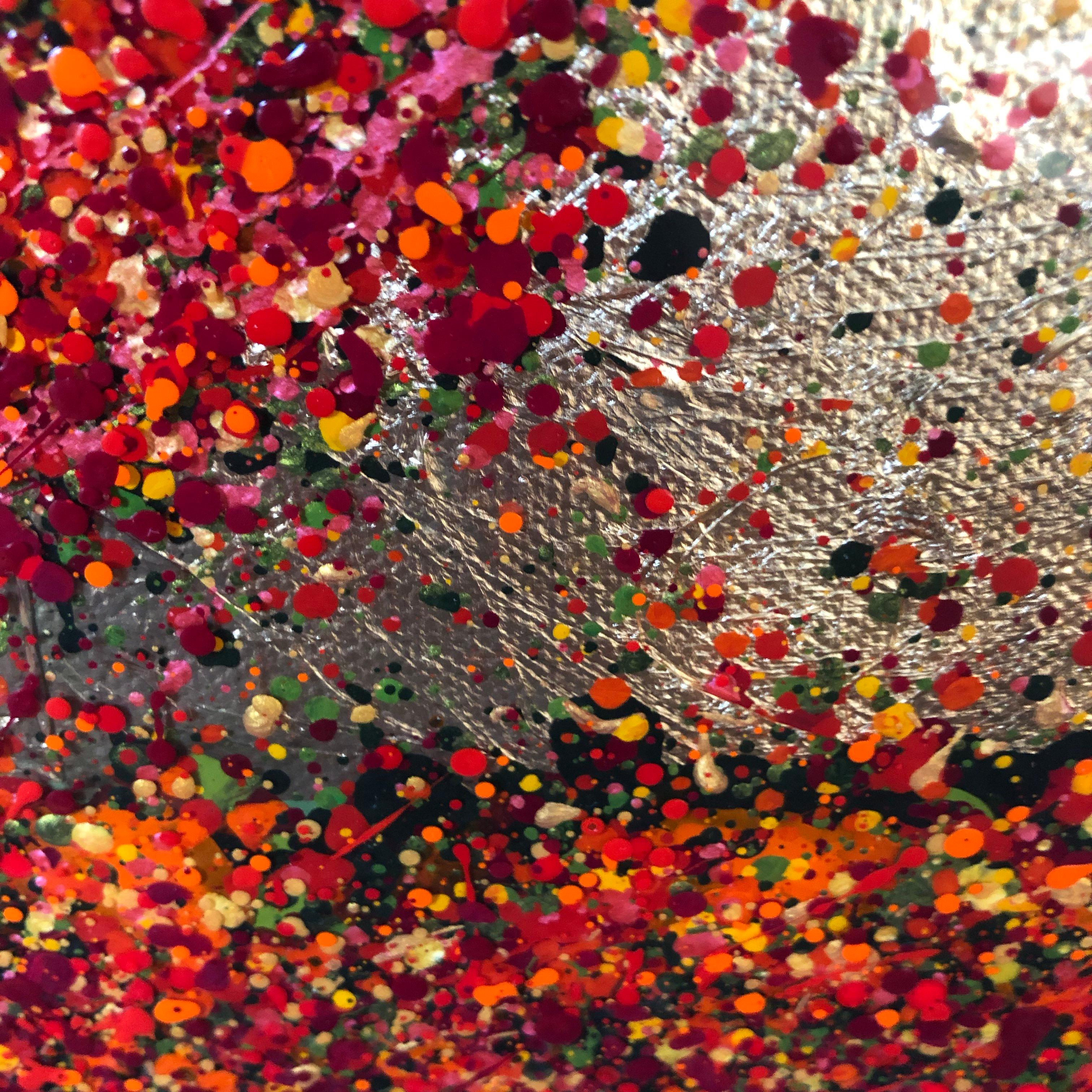 Nicky Chubb, Tumbling Autumn Colours, Bright Art 7