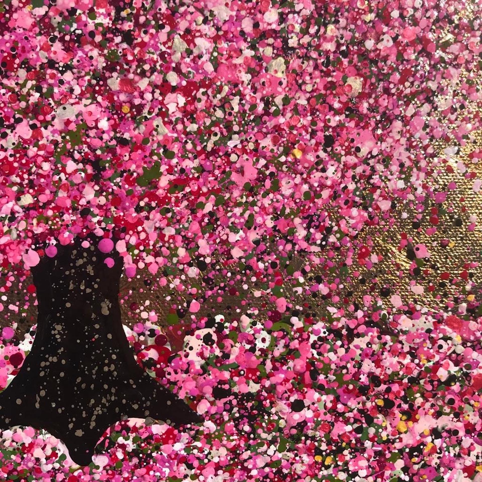 Nicky Chubb, Wonderful Blossom, Original Impressionist Landscape Painting 7