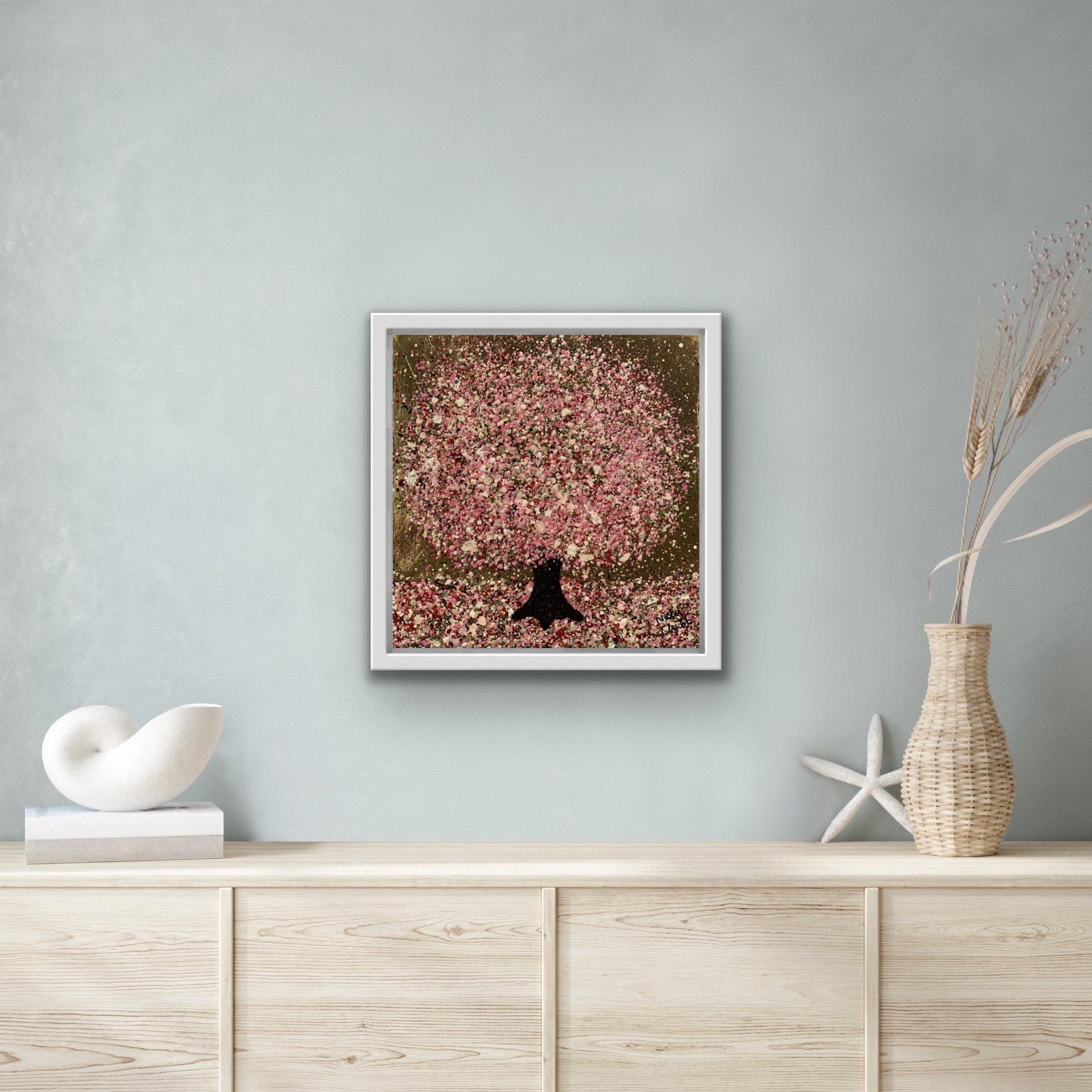 Nicky Chubb, Wonderful Cherry Blossom, Original Affordable Painting, Art Online For Sale 7