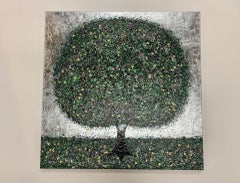 The Most Beautiful Day, Nicky Chubb, Original Painting, Floral Tree Landscape