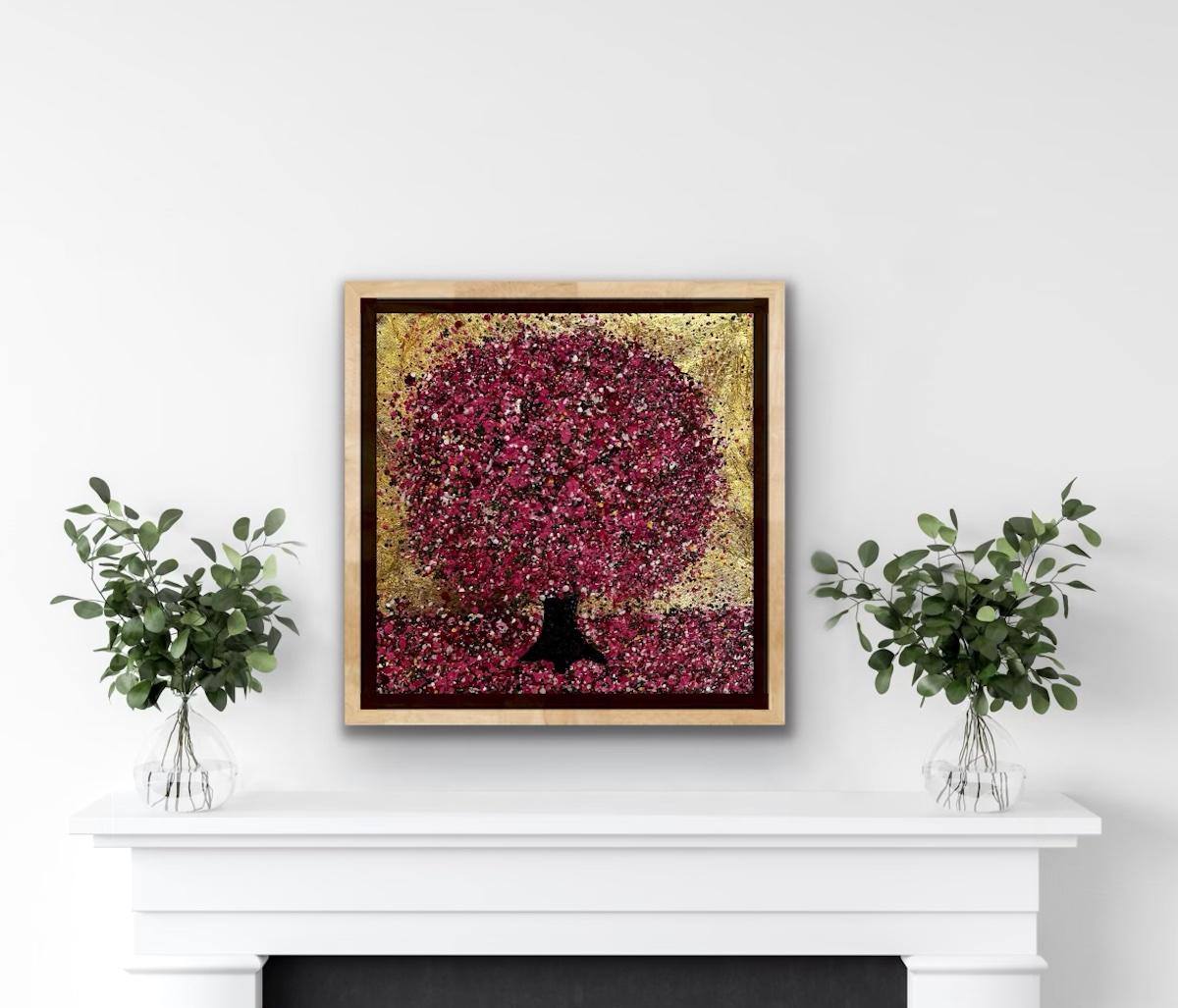 Wunderschöne Blüte II von Nicky Chubb, Blüte, Floral, Baumgemälde im Angebot 7