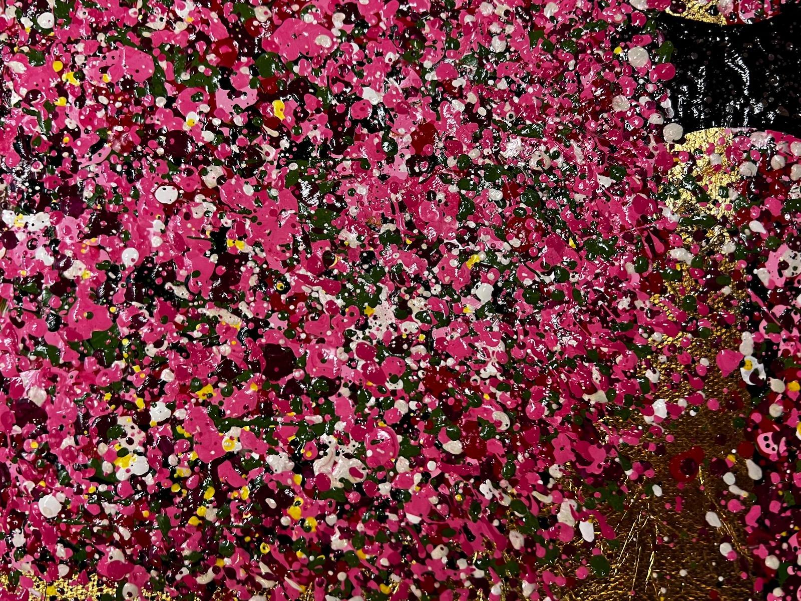 Wunderschöne Blüte II von Nicky Chubb, Blüte, Floral, Baumgemälde im Angebot 5