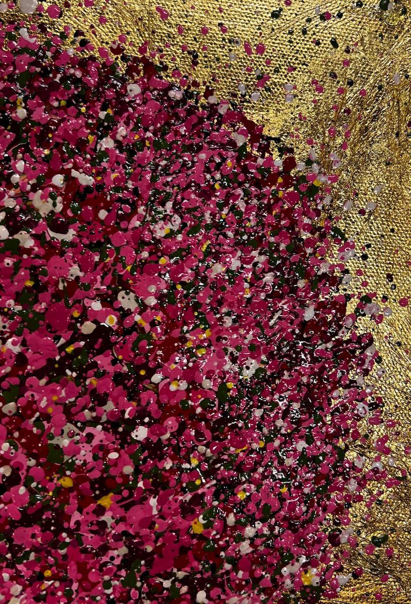 Wunderschöne Blüte II von Nicky Chubb, Blüte, Floral, Baumgemälde im Angebot 6