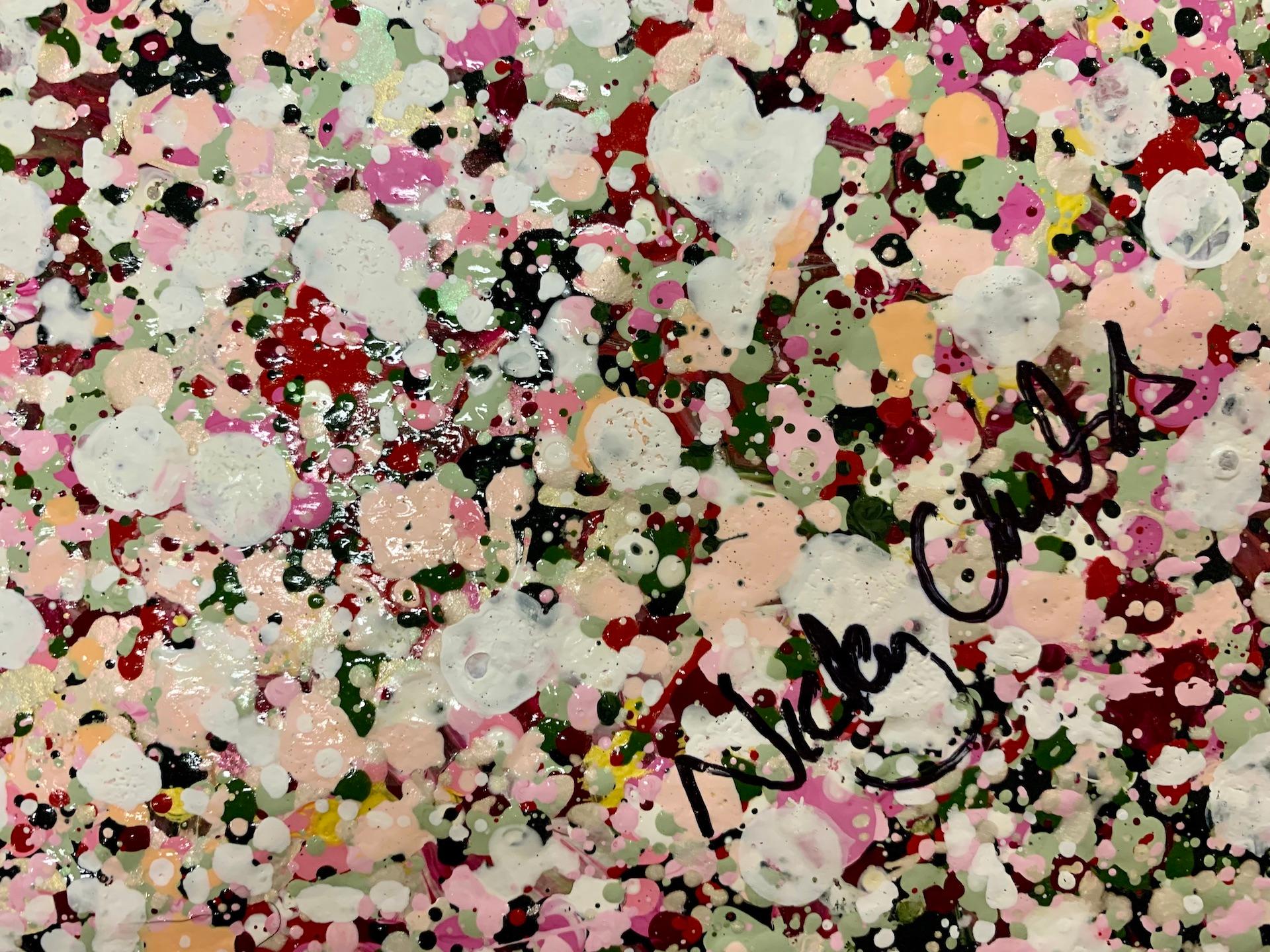 Wild And Happy Spring ist ein signiertes Original-Acrylgemälde auf Leinwand, das einen blühenden Baum in Weiß, Rosa und Grün in einem Blumenfeld in denselben Farben vor einem goldenen Himmel zeigt.

Entdecken Sie mehr von Nicky Chubbs