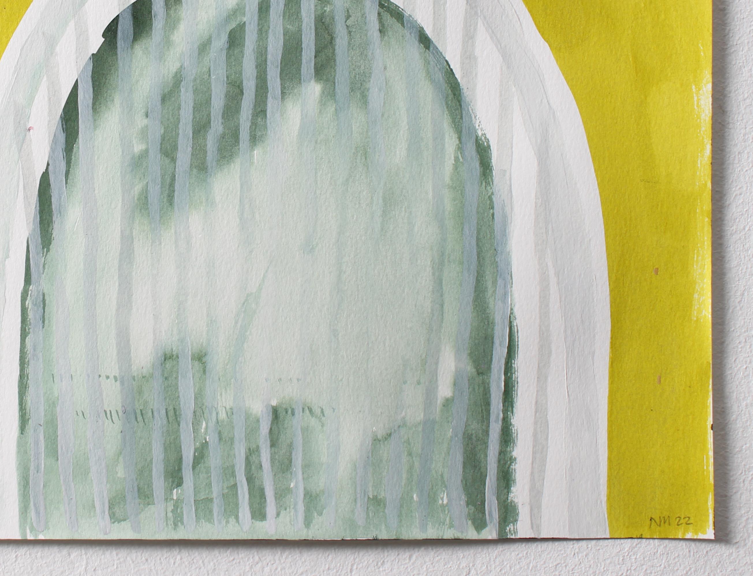 Cross Purpose Temple Series 4, Nicky Marais, abstraktes Gemälde im Angebot 1