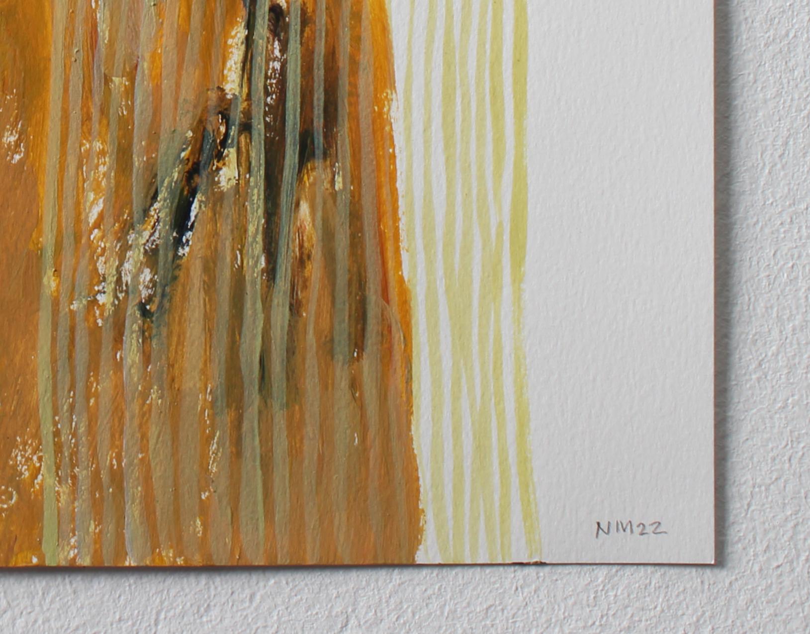 Cross Purpose Temple Series 5, Nicky Marais, abstract painting - Abstract Painting by Nicky Marais 