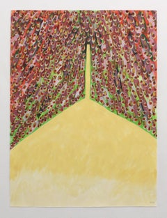 Radio Tower, Nicky Marais, Acrylfarbe und Tinte auf Kunstpapier, Gemälde