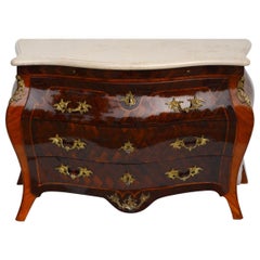 Niclas Korp, Rococo Dresser, Signed. Stockholm, Sweden, 1775s