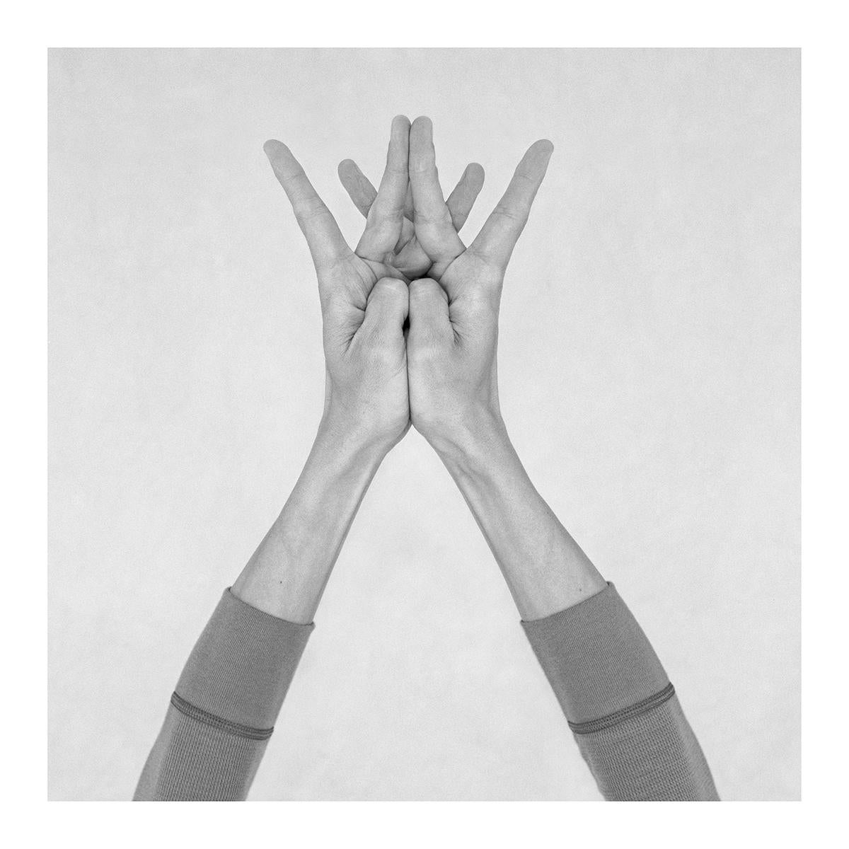 Set I, B&W Hands Photographs. From the Series Chiromorphose For Sale 9