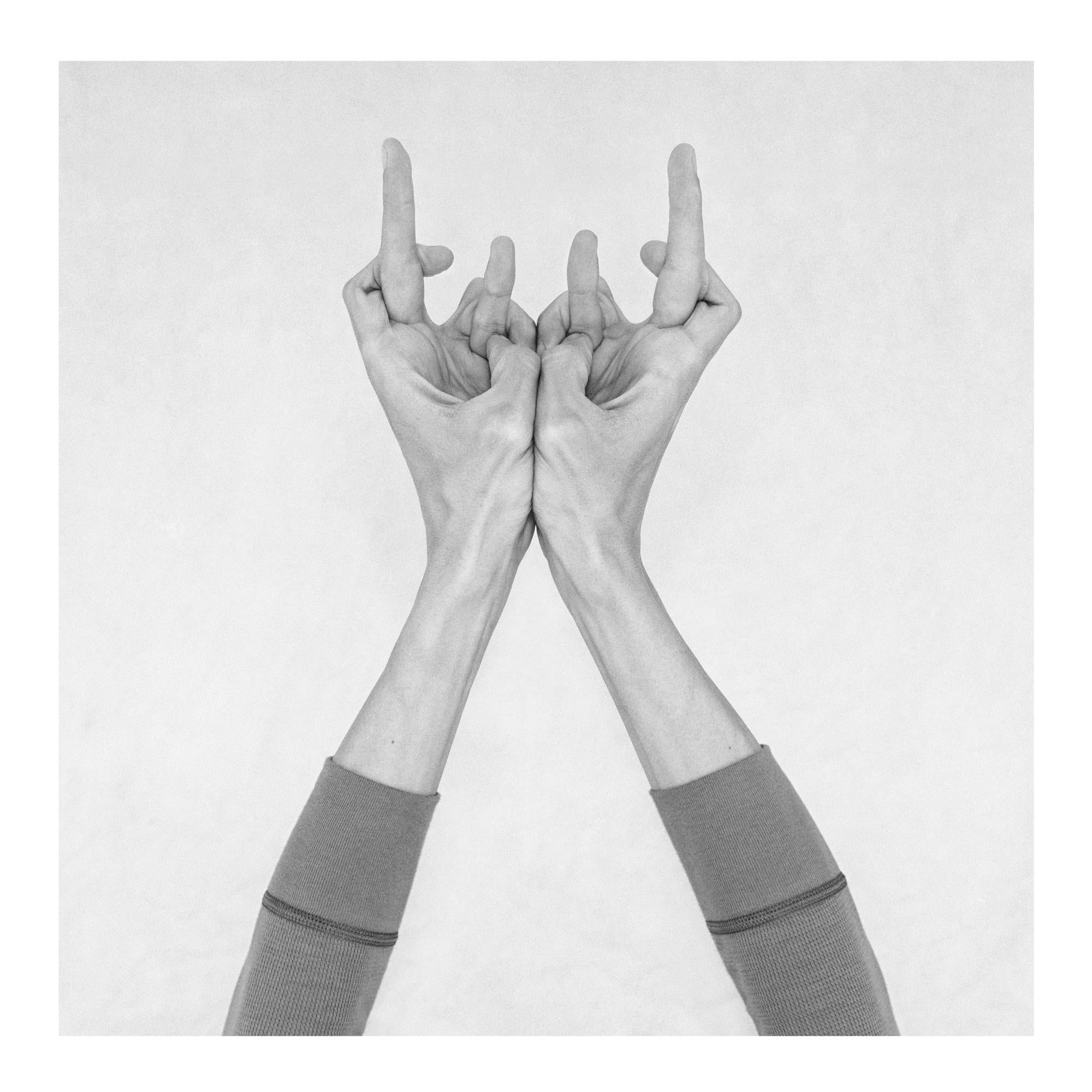 Set I, B&W Hands Photographs. From the Series Chiromorphose For Sale 10