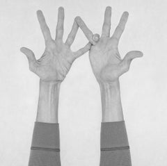 Sans titre I. De la série Chiromorphose. Photographies noirs et blancs