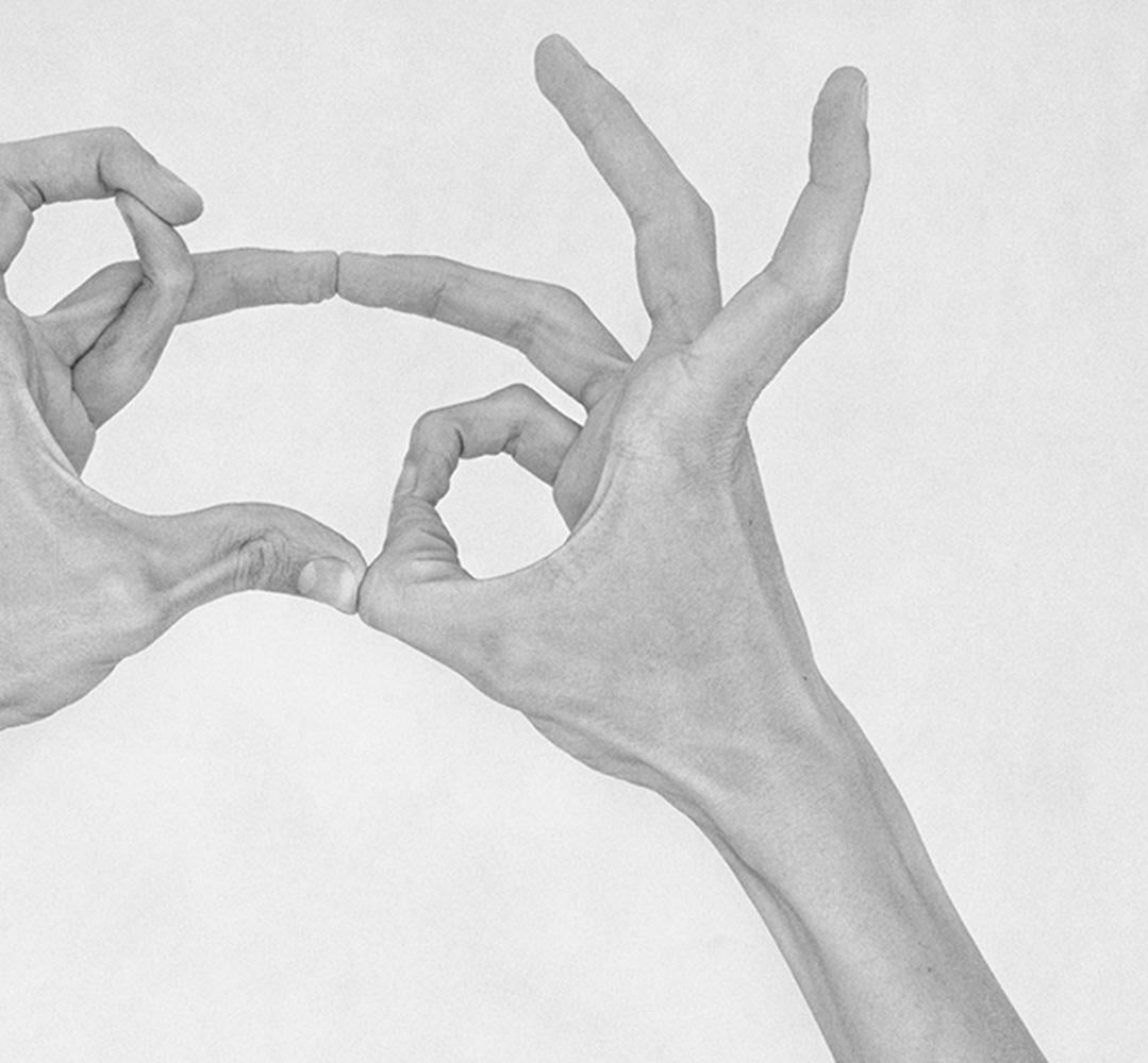 Untitled IV. From the Series Chiromorphose.  Hands.  Black & White Photography For Sale 2