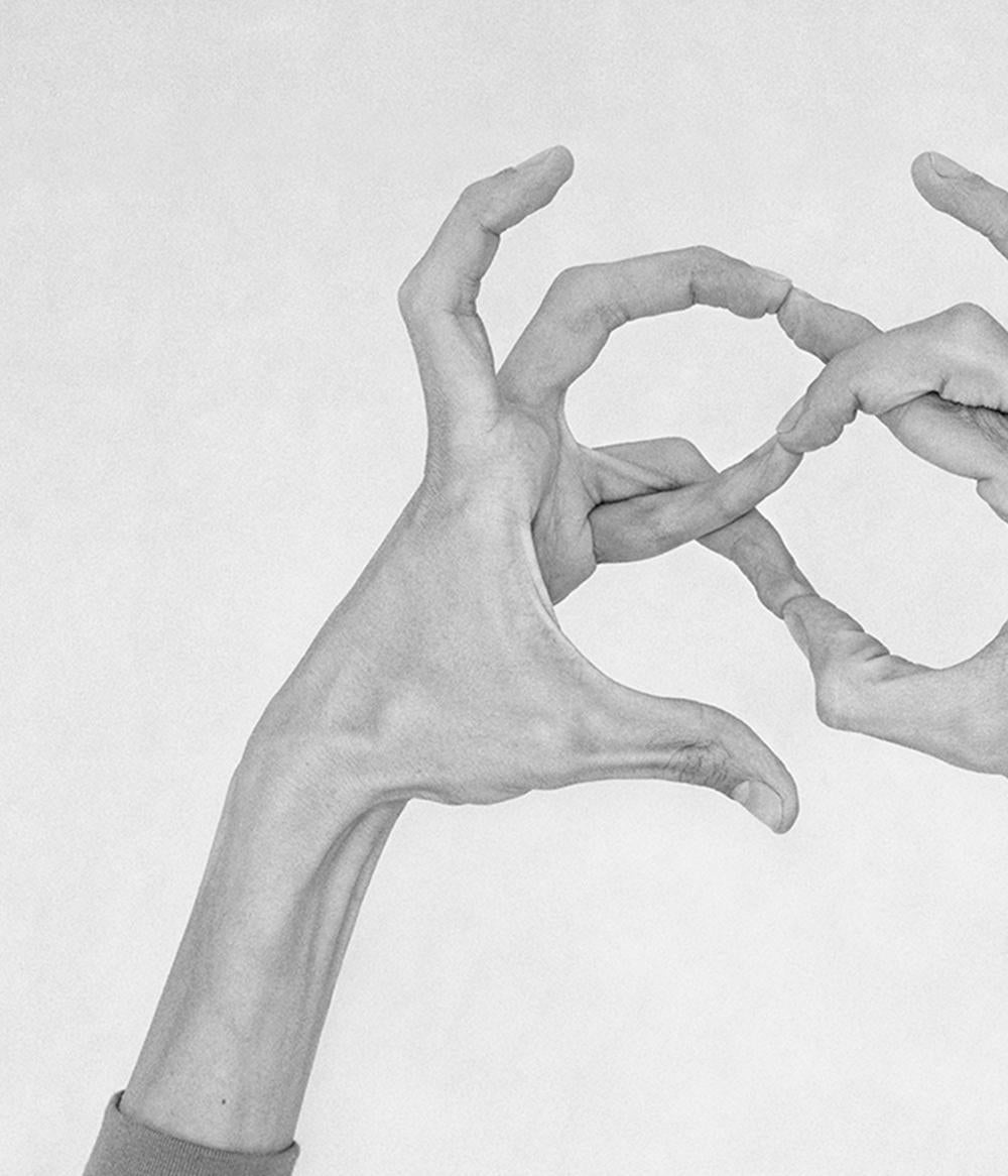 Untitled VII. From the Series Chiromorphose. Hands. Black & White Photography For Sale 1