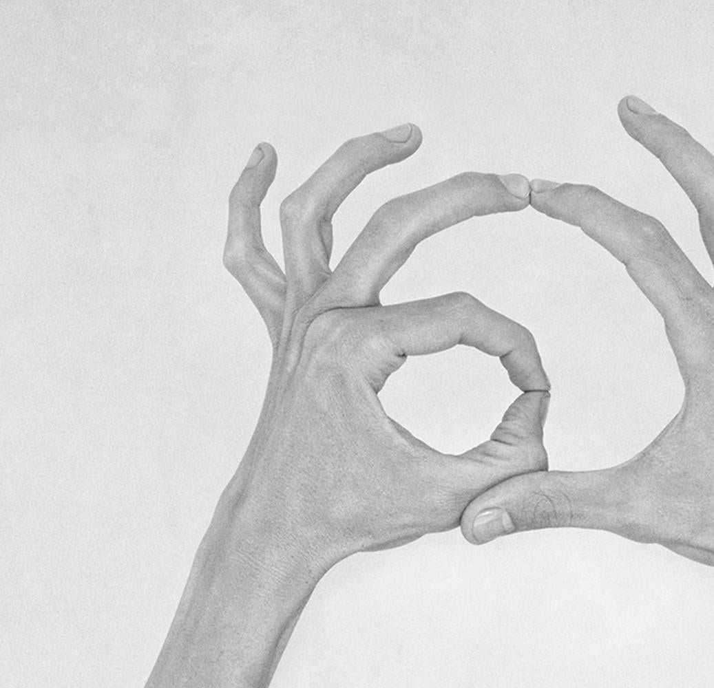 Untitled VIII. From the Series Chiromorphose.  Hands.  Black & White Photography For Sale 1