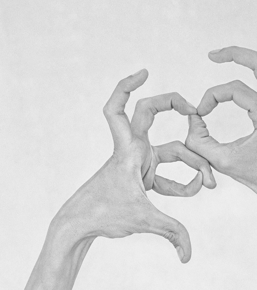 Untitled X. From the Series Chiromorphose. Hands. Black & White Photography For Sale 1