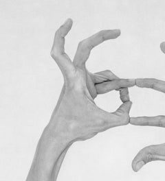 Untitled XI. From the Series Chiromorphose. Hands. Black & White Photography