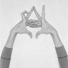 Untitled XII. From the Series Chiromorphose. Hands. Black & White Photography