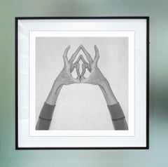 Sans titre XIII. De la série Chiromorphose. Les mains. Photographies noirs et blancs
