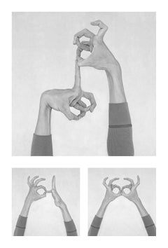 Untitled XIX, XX, and XXI. Hands  From the Series Chiromorphose. 