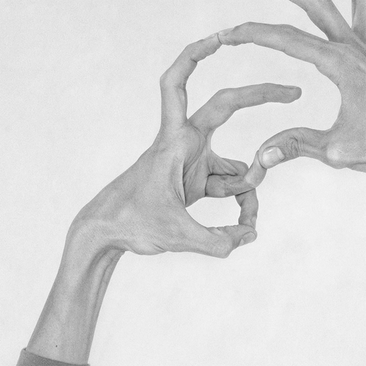 Untitled XXX. From the Series Chiromorphose. Hands. Black & White Photography For Sale 1