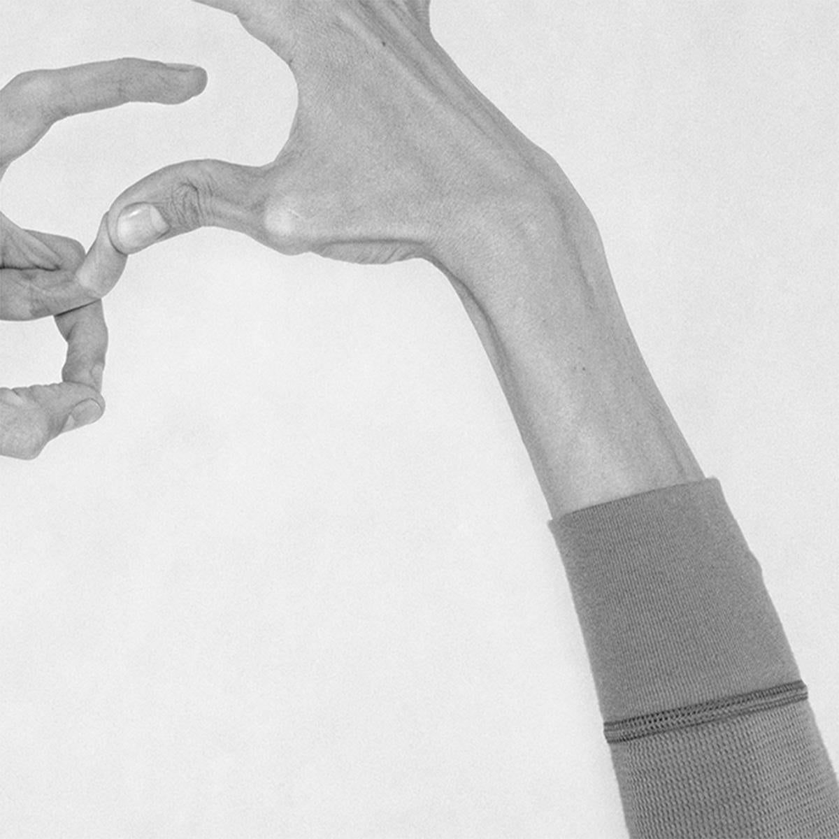 Untitled XXX. From the Series Chiromorphose. Hands. Black & White Photography For Sale 2