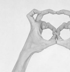 Untitled XXXIV. From the Series Chiromorphose. Hands. Black & White Photography