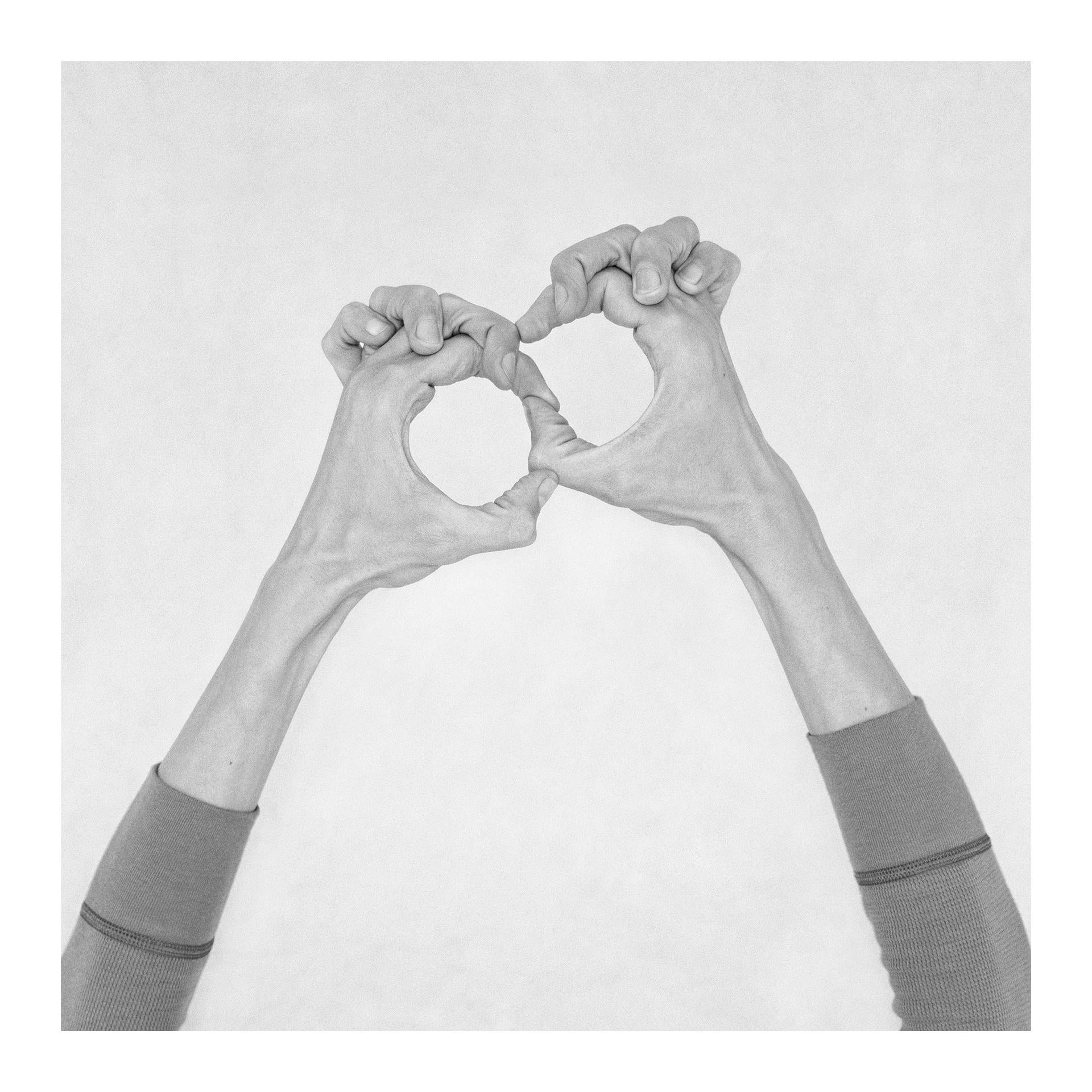 Nico Baixas / Gos-com-fuig Figurative Photograph - Untitled XXXIX. From the Series Chiromorphose. Hands. Black & White Photography
