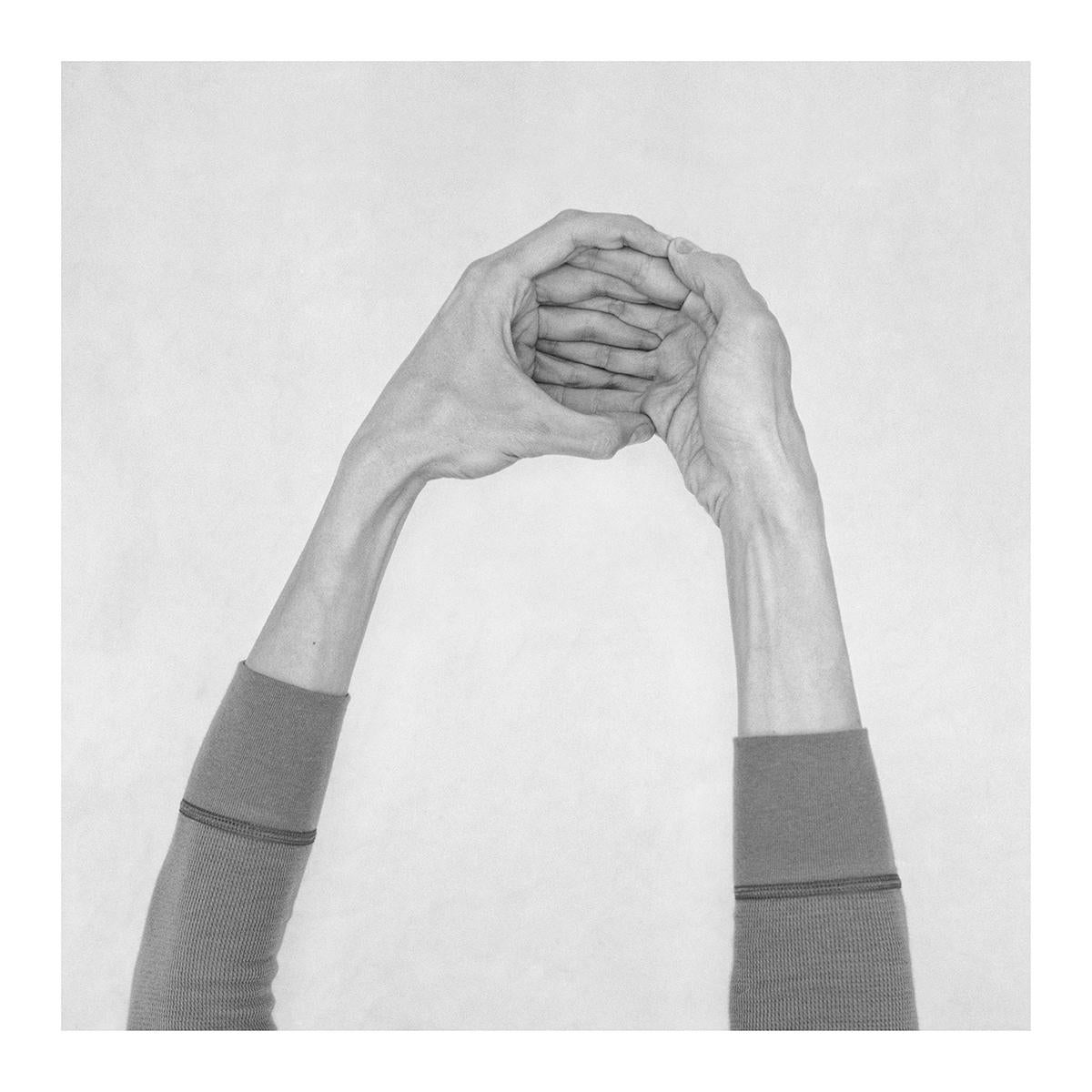 Nico Baixas / Gos-com-fuig Black and White Photograph - Untitled XXXVI. From the Series Chiromorphose. Hands. Black & White Photography