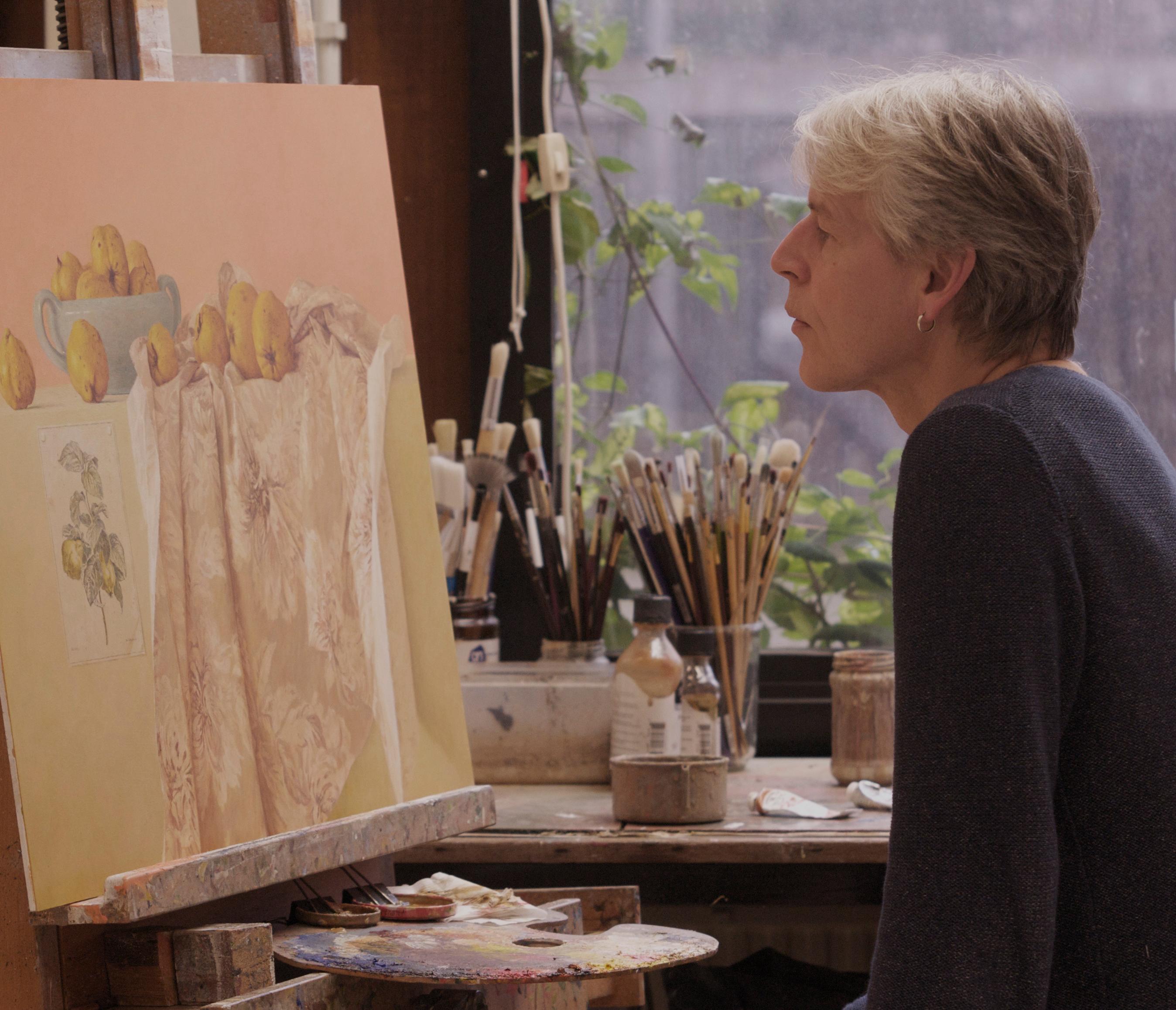 ''Reperto archeologico'' Pittura olandese contemporanea di uno scheletro in vendita 4