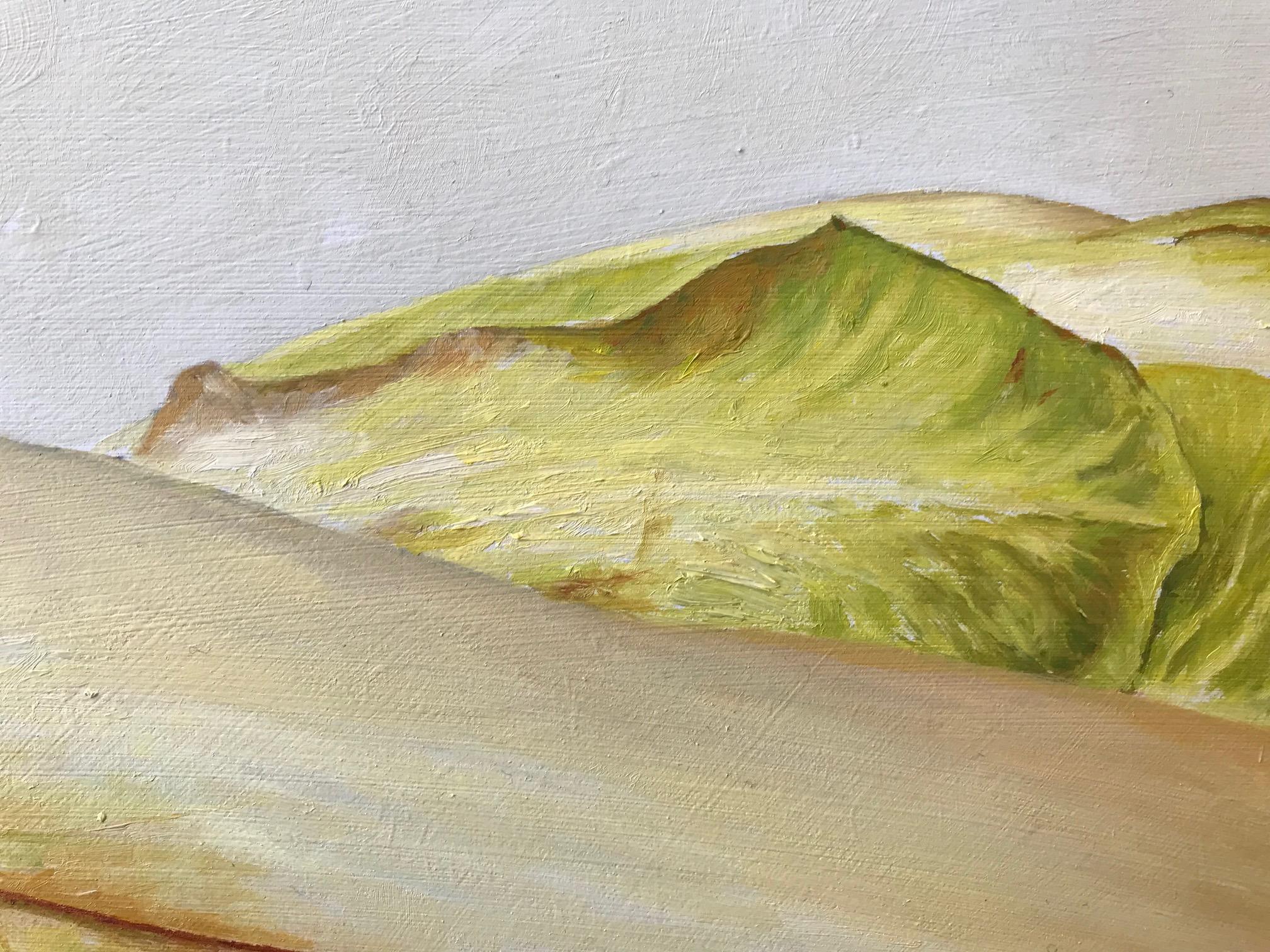 ''Chicorée'' Peinture hollandaise contemporaine de nature morte de chicorée, légumes - Contemporain Painting par Nico Heilijgers