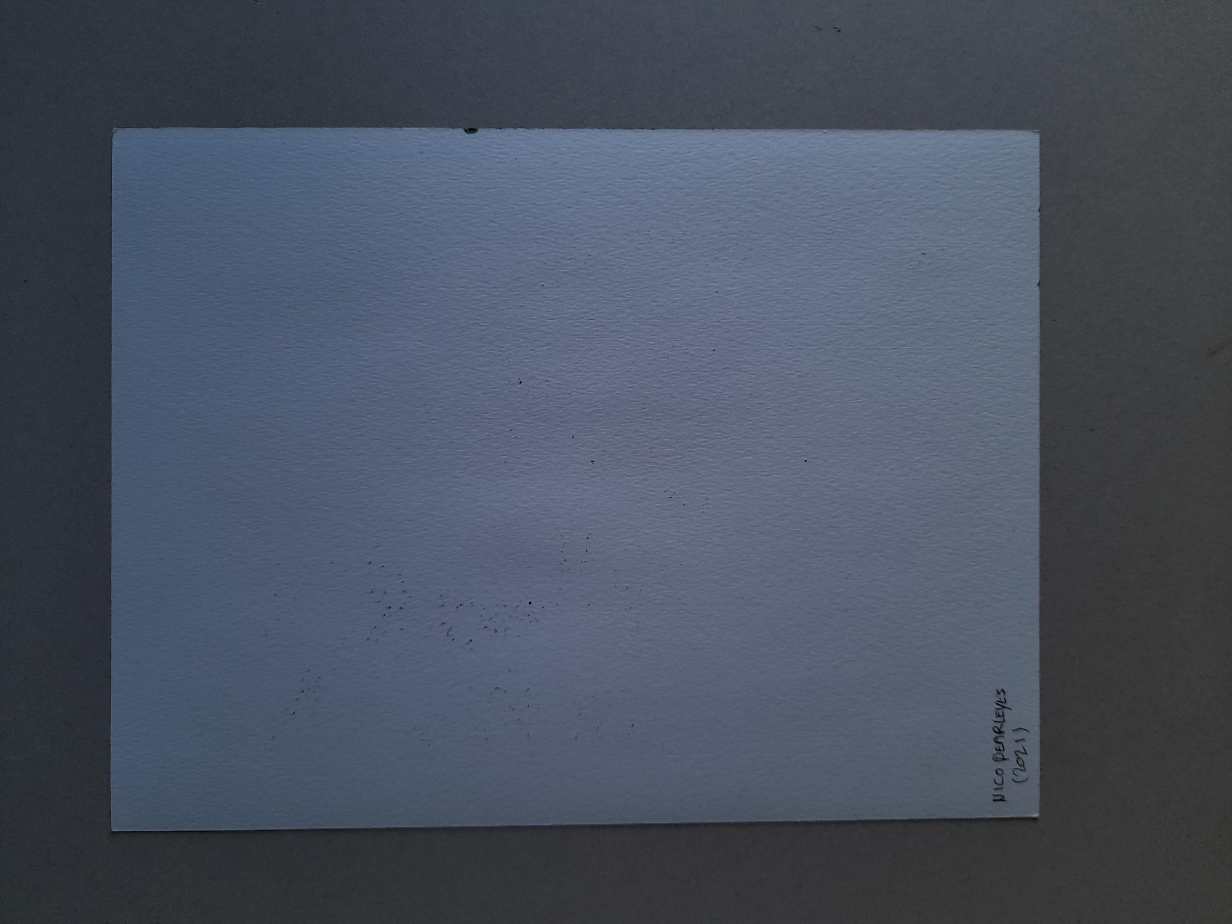 Acrylic Painting on Paper with Interior Scene and Mirror Reflection. Framed im Angebot 6