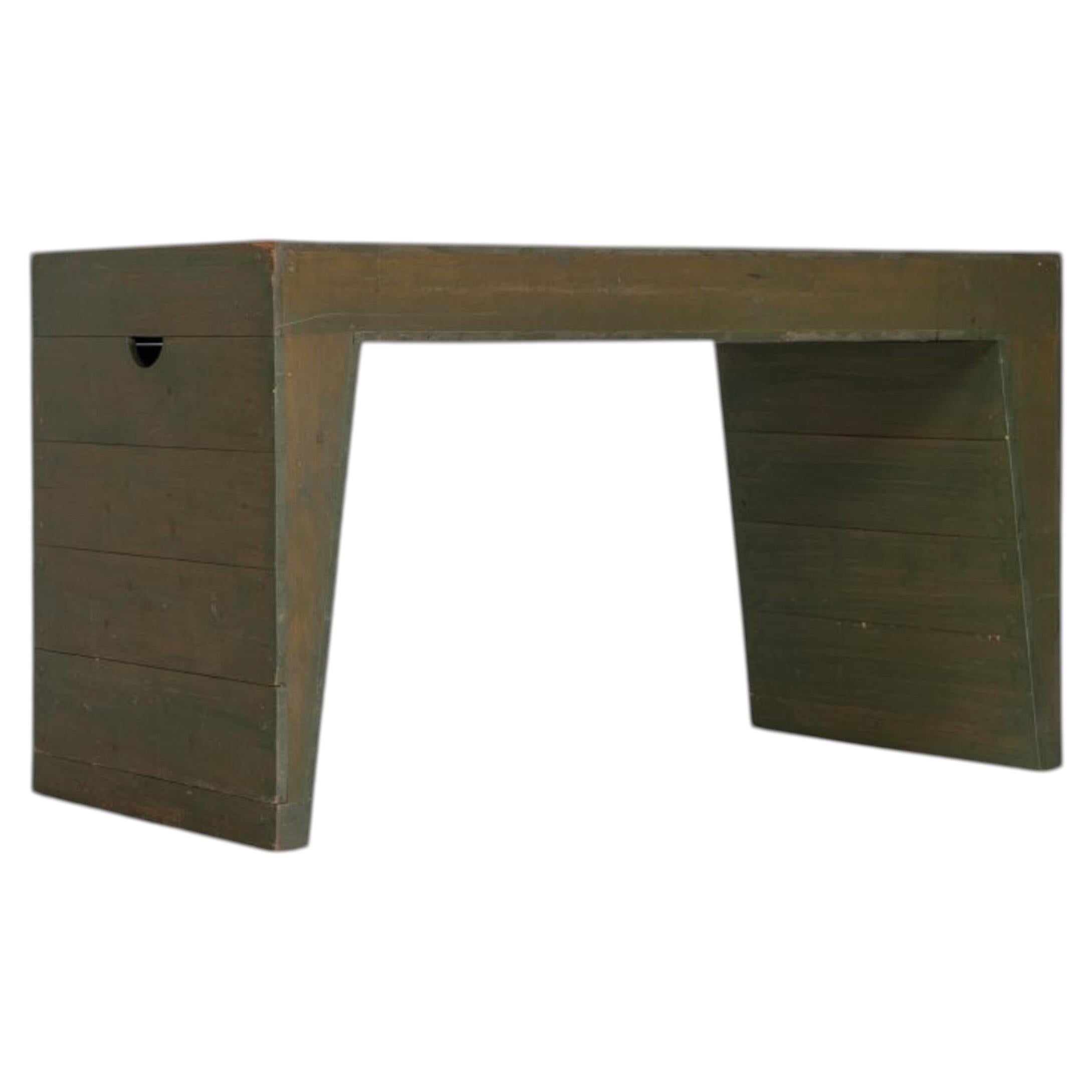 Nico van der Laan desk table for Pauluskerk Dongen 1967 For Sale