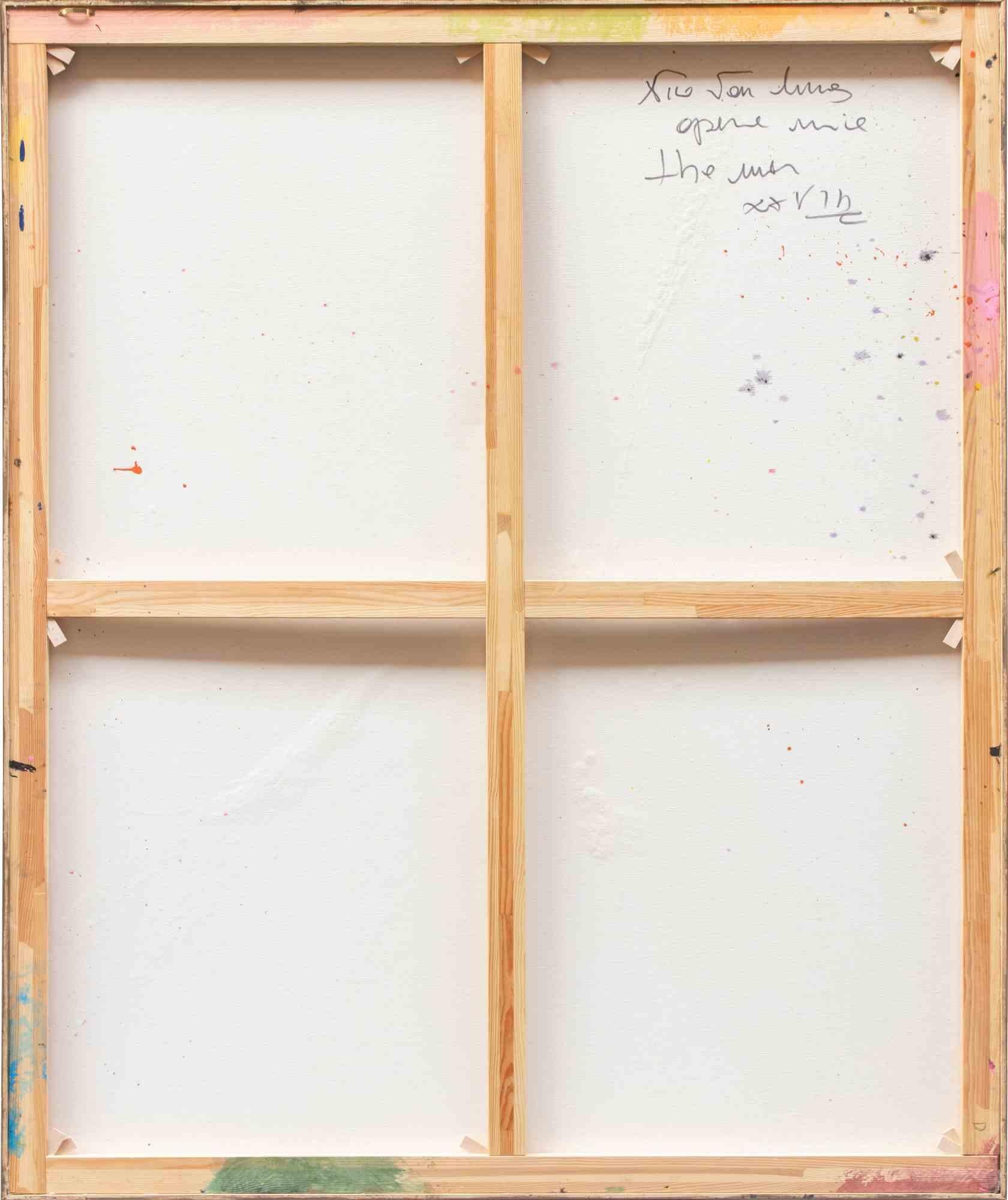 Composizione astratta - Pittura di Nico Van Lucas - 21° secolo 2