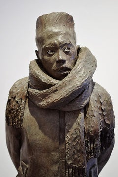 Nicola Biondani "Leonardo" Unique Piece Ceramic Contemporary Art Sculpture