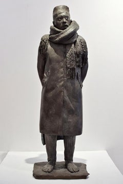 Nicola Biondani "Leonardo" Unique Piece Ceramic Contemporary Art Sculpture