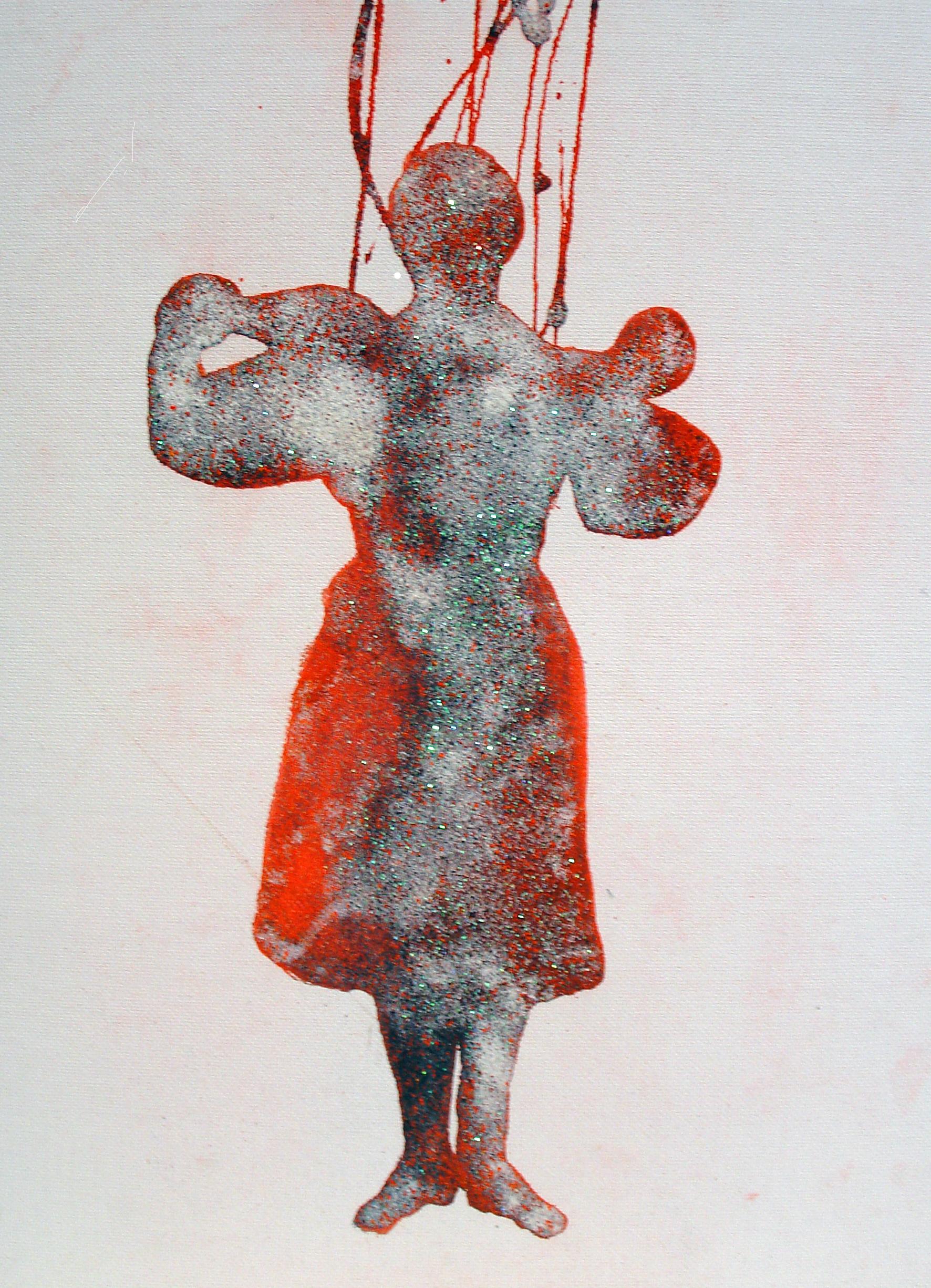 Figurative Painting di Nicola Bolla - UNTITLED (Ballerina)