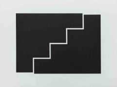 Saw - Lithographie de Nicola Carrino - 1970