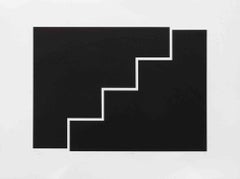 Saw - Lithograph by Nicola Carrino - 1970